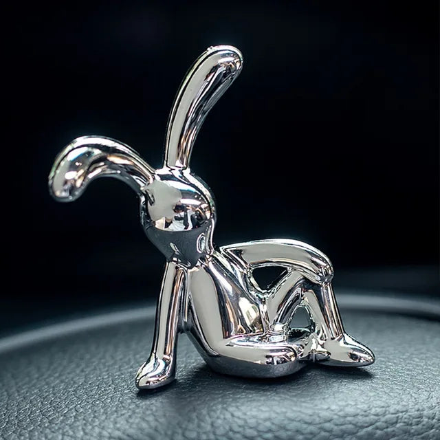 Long Eared Rabbit Console Decor