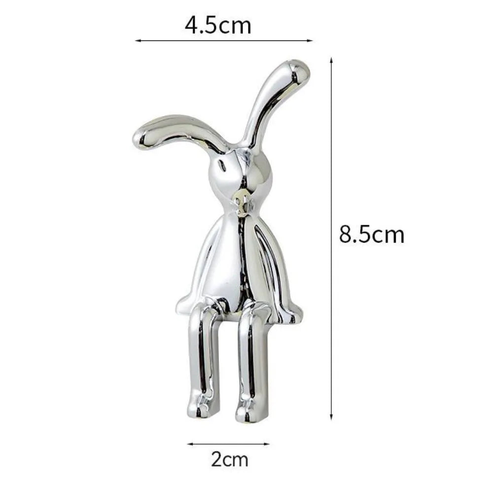 Long Eared Rabbit Console Decor