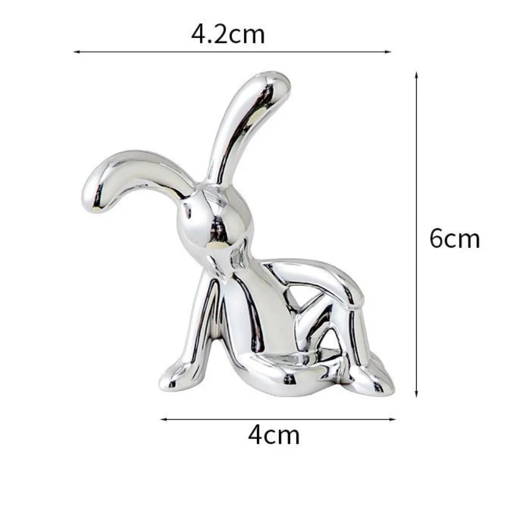 Long Eared Rabbit Console Decor