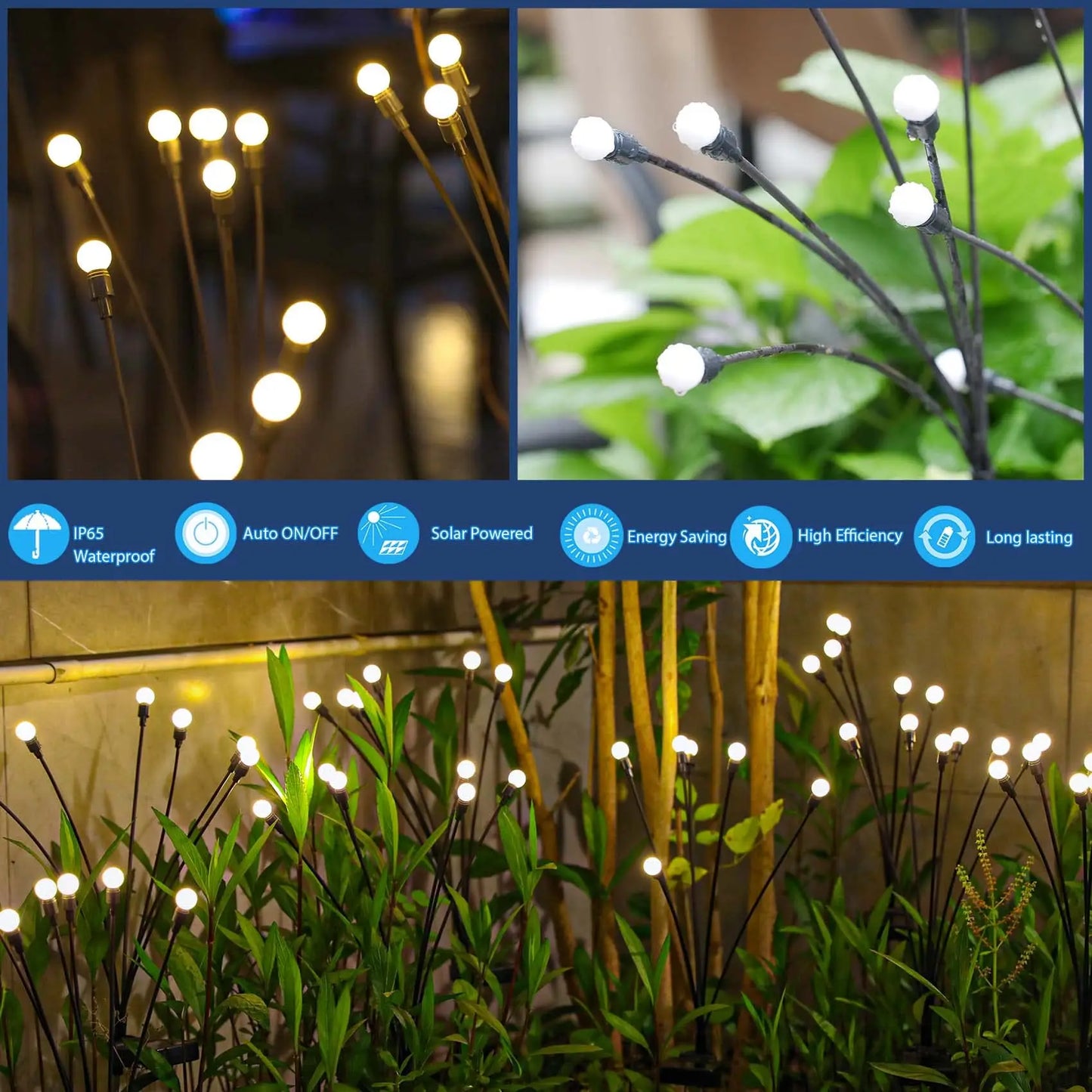 Solar Powered Garden Lights