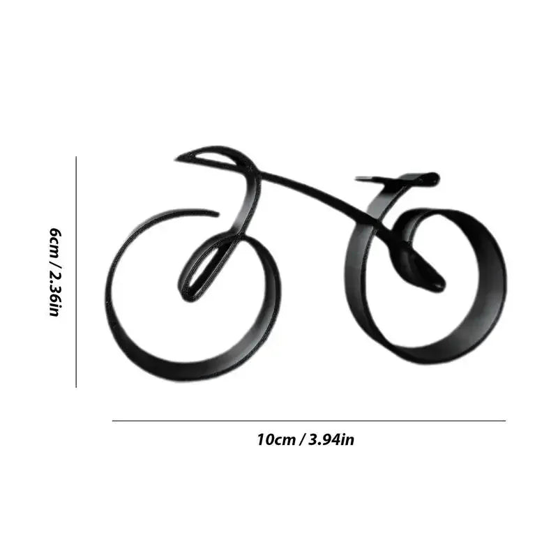 Minimalistic Bicycle Sculpture