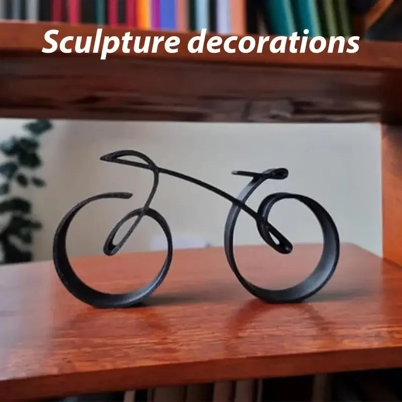 Minimalistic Bicycle Sculpture
