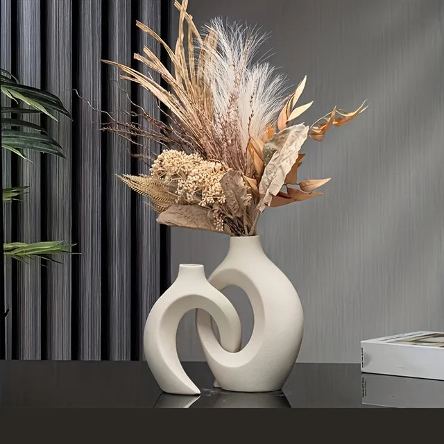 Hollow Nordic Ceramic Vase