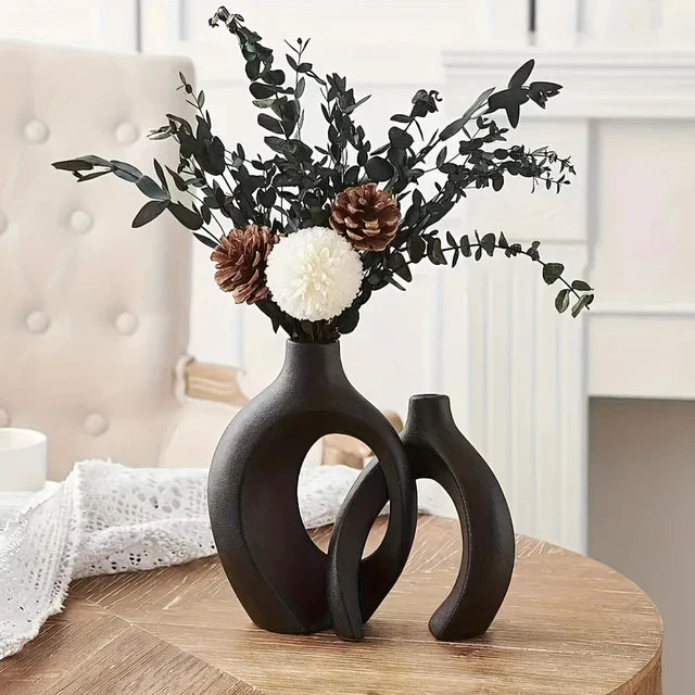 Hollow Nordic Ceramic Vase