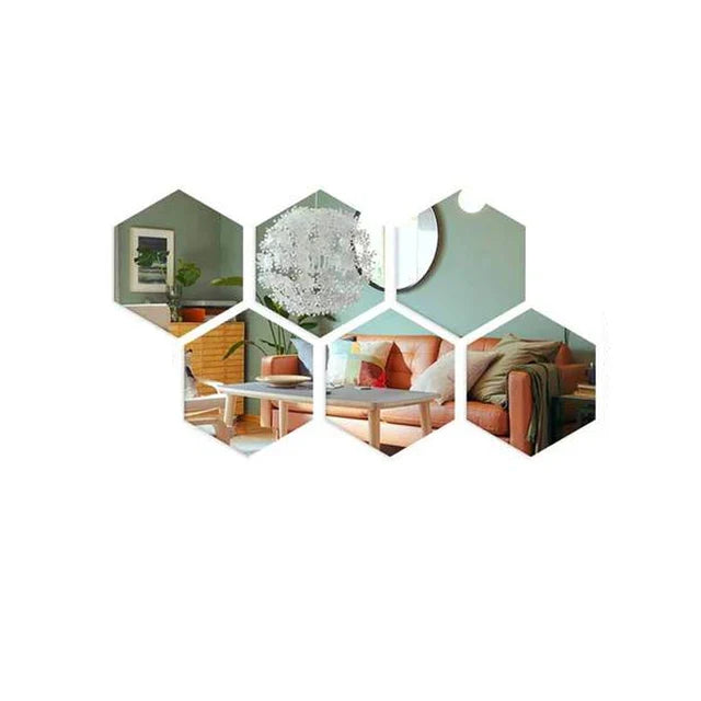 3D Mirror Wall Sticker