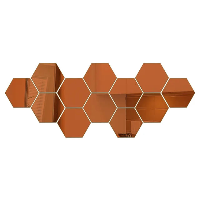 3D Mirror Wall Sticker