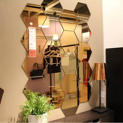 3D Mirror Wall Sticker