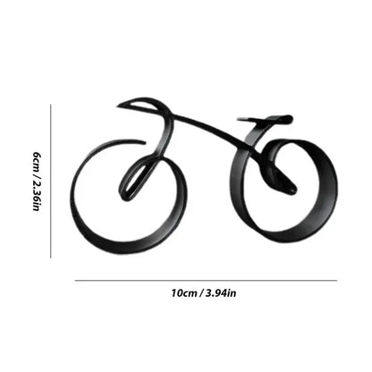 Minimalistic Bicycle Sculpture