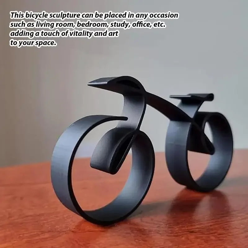 Minimalistic Bicycle Sculpture