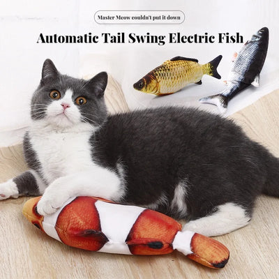 Cat Toy Electric Fish