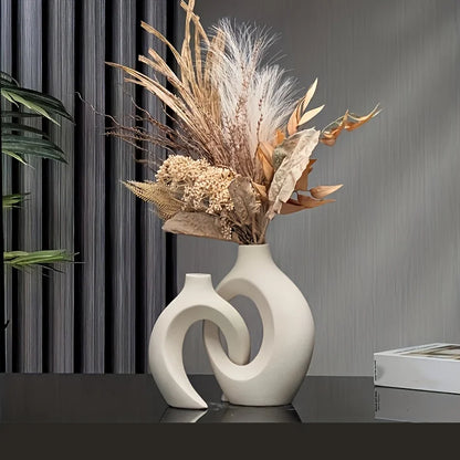 Hollow Nordic Ceramic Vase