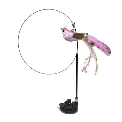 Simulation Bird Funny Cat Stick