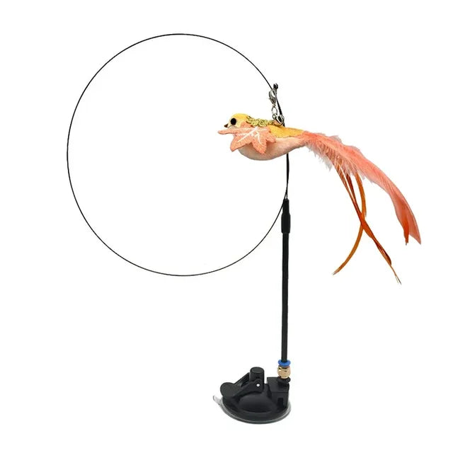 Simulation Bird Funny Cat Stick