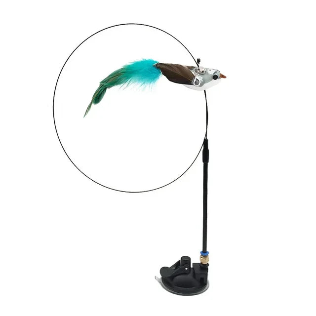 Simulation Bird Funny Cat Stick