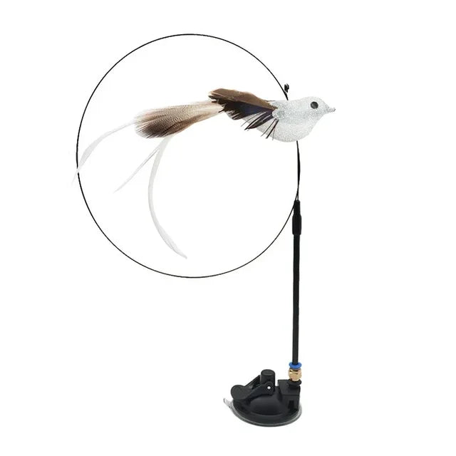 Simulation Bird Funny Cat Stick