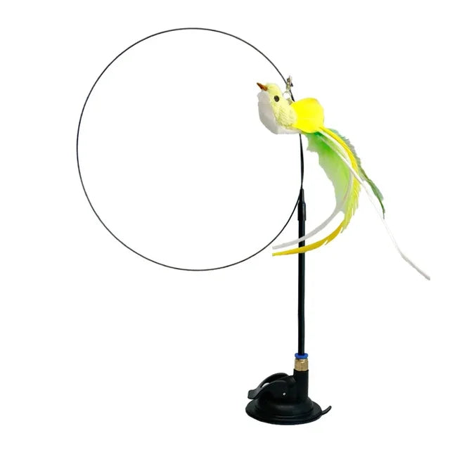 Simulation Bird Funny Cat Stick