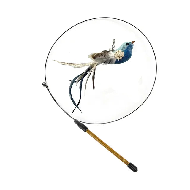 Simulation Bird Funny Cat Stick