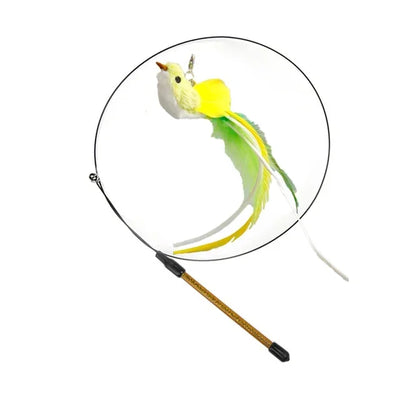 Simulation Bird Funny Cat Stick