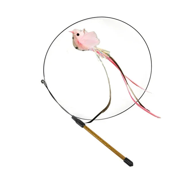 Simulation Bird Funny Cat Stick