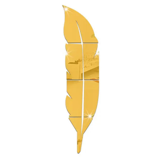 Feather Acrylic Wall Sticker