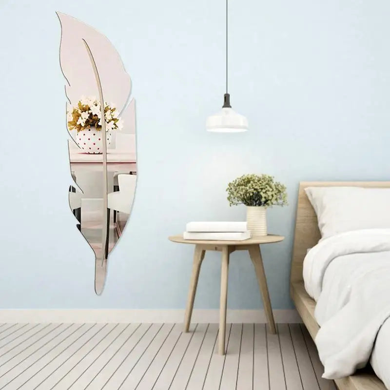 Feather Acrylic Wall Sticker