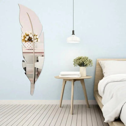 Feather Acrylic Wall Sticker