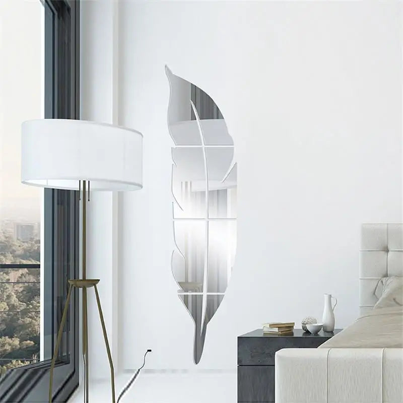 Feather Acrylic Wall Sticker