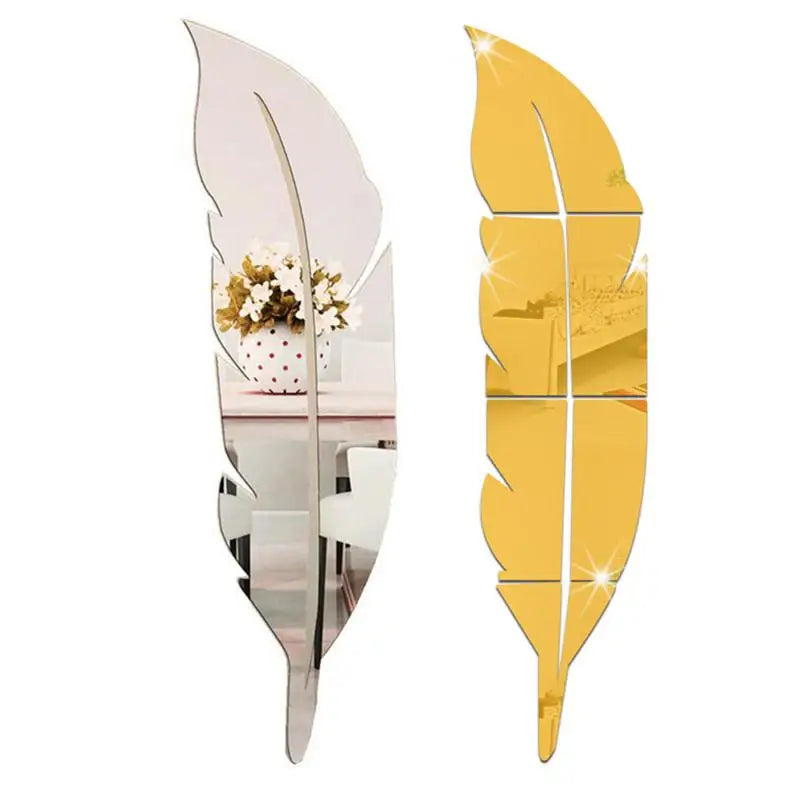 Feather Acrylic Wall Sticker