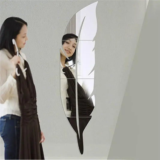 Feather Acrylic Wall Sticker