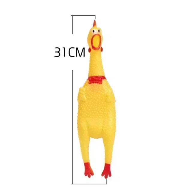 Chicken Squeeze Screaming Toy