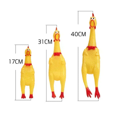 Chicken Squeeze Screaming Toy