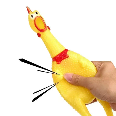 Chicken Squeeze Screaming Toy