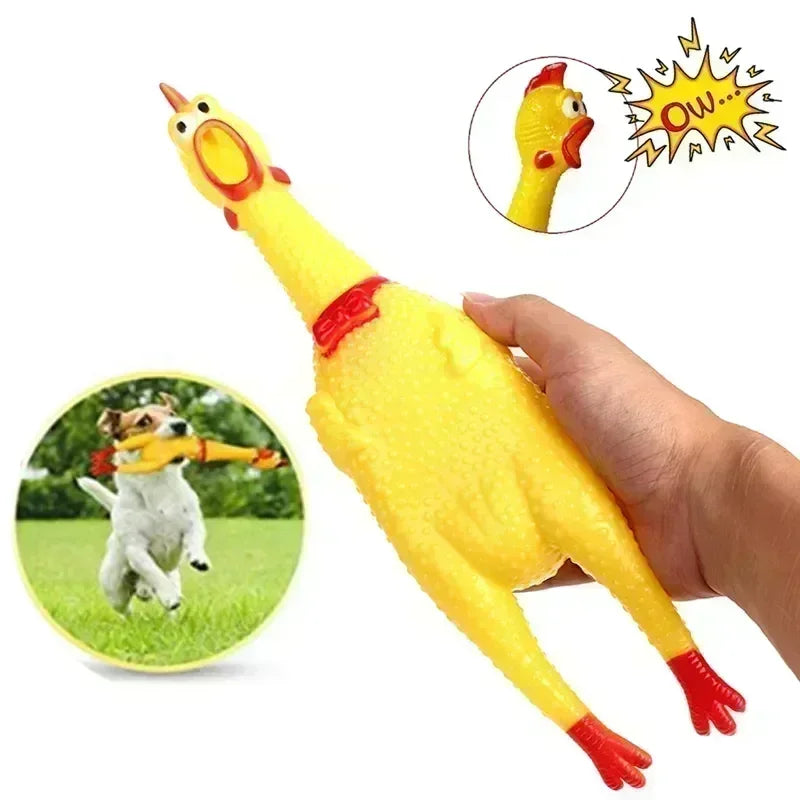 Chicken Squeeze Screaming Toy