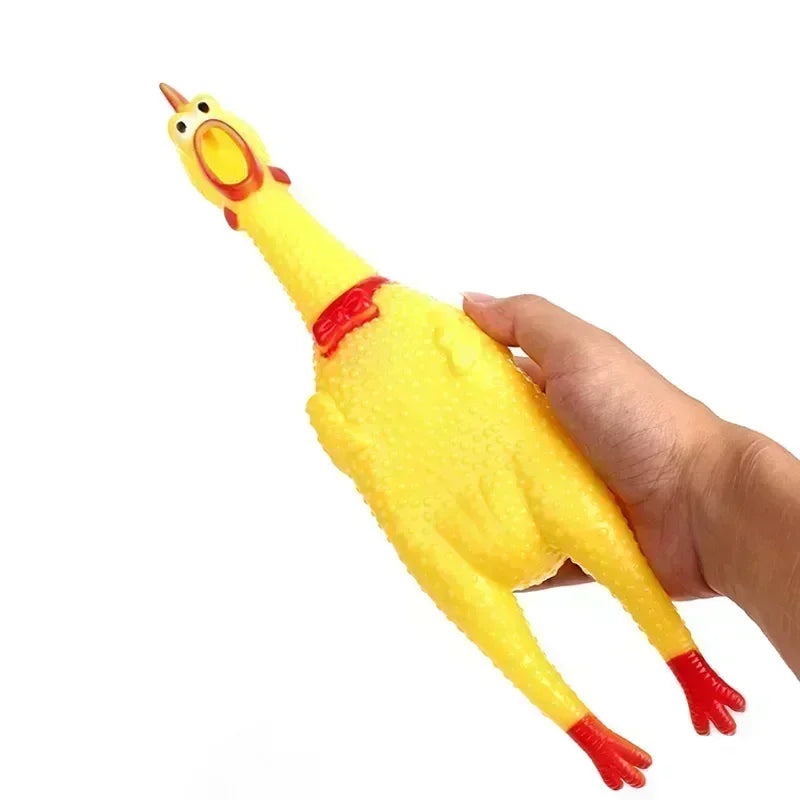 Chicken Squeeze Screaming Toy