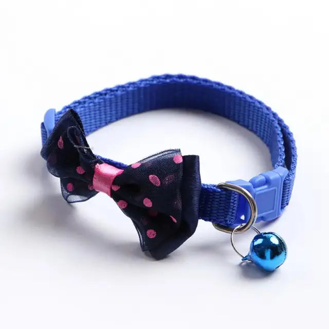 Cute Bow Kitten Collar