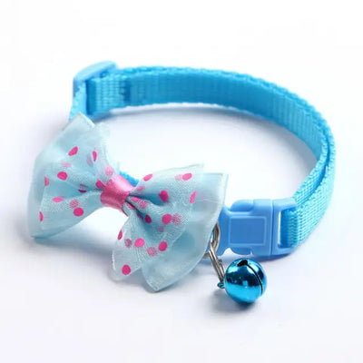 Cute Bow Kitten Collar