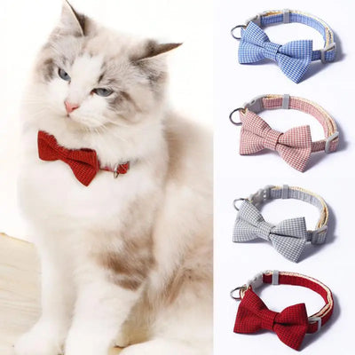 Cute Bow Kitten Collar