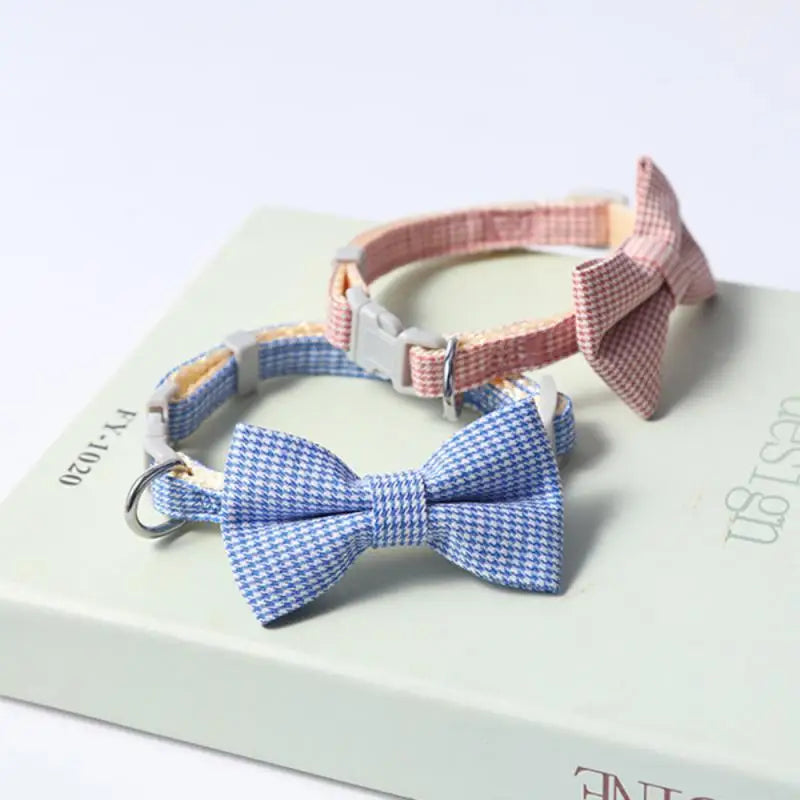 Cute Bow Kitten Collar