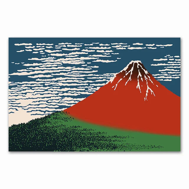 The Japanese Nature Art Wall Canvas