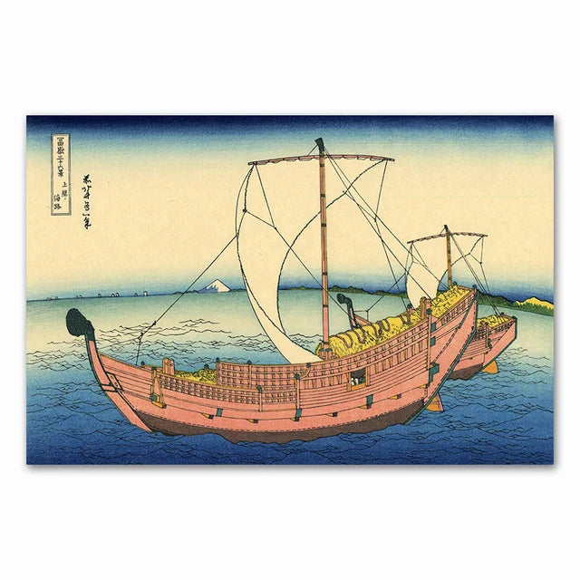 The Japanese Nature Art Wall Canvas