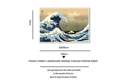 The Japanese Nature Art Wall Canvas