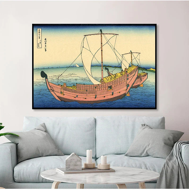 The Japanese Nature Art Wall Canvas